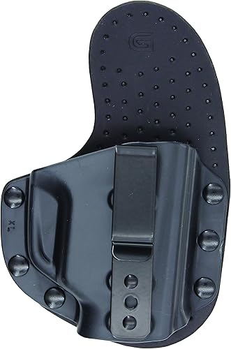 Ghost - Fondina pistola interna Ghost Inside per porto occulto, pelle traspirante e ABS (Inside 1 clip, XL Sinistra) - Ysert