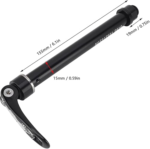 Leva per Perno Passante per Bici in Lega di Alluminio, Perno Passante Anteriore Leggero a Sgancio Rapido per Bici - Ysert