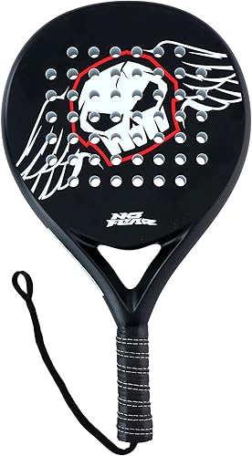 No Fear Padel Racchetta - Padel - Impugnatura antiscivolo - Zwart - Ysert