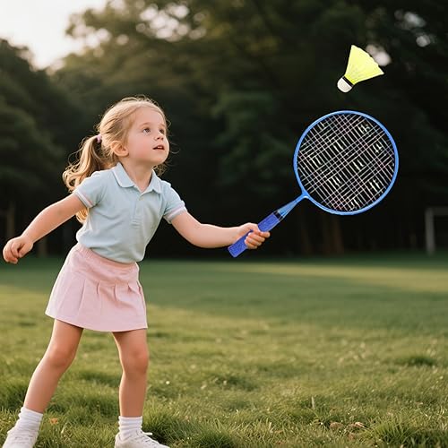 Racchetta da per bambini, racchetta da badminton, per attività in famiglia, adolescenti e giochi da società - Ysert