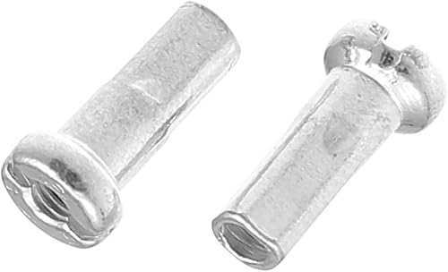 36pz Bicicletta Carbonio Acciaio Raggi 14G 293mm con Cappucci Nero - Ysert