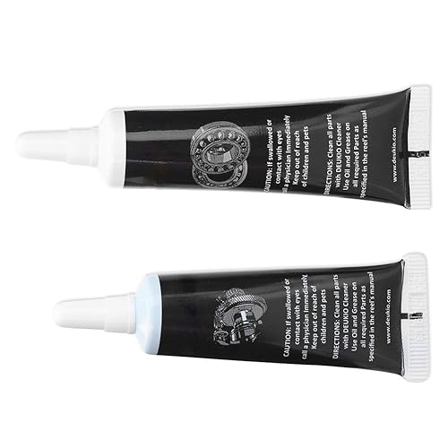 Olio lubrificante per mulinelli, kit olio e grasso per mulinelli da pesca Impermeabile e antiruggine per mulinelli da pesca d'acqua dolce e salata(black) - Ysert