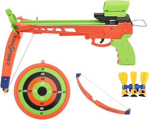 vidaXL Set Balestra e Dardo Giocattolo per Bambini con Bersaglio - Ysert
