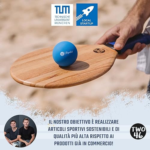 Soft-Ball per Frescobol - Perfetta per bambini e principianti che vogliono giocare a beachtennis, beach-paddle e beach-bat - Ysert