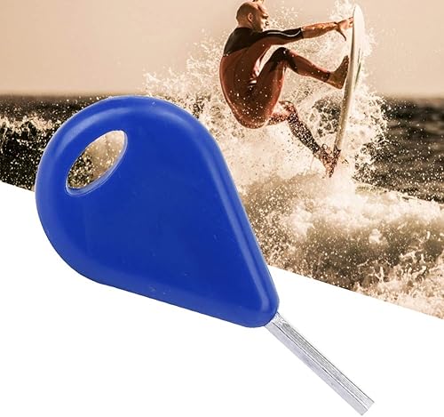 Vbest life Accessori per tavola da Surf Chiave per Pinna da Surf Chiave per timone + Set di Viti, per Attrezzatura Surf FCS Fins(Blu) - Ysert