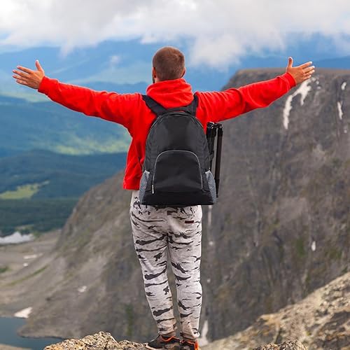 Zaino Pieghevole Ultraleggeri,Zainetto Richiudibile,Foldable Backpack,Zaino Pieghevole Impermeabile,Zaino Pieghevole Leggero,Multifunzione Zaino da Escursionismo per Viaggio,Campeggio,Ciclismo - Ysert