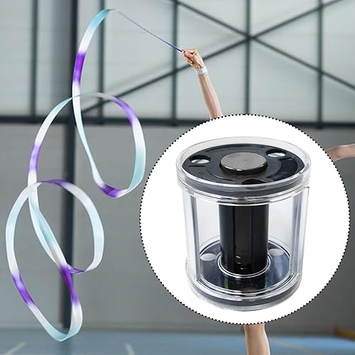 Ronyme Custodia per Nastri, spaziosa Scatola portaoggetti Riutilizzabile per Nastri da Ginnastica, Attrezzatura per Giochi, Esercizi pratici - Ysert