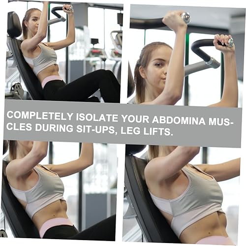 Toyvian 1Pezzi Cuscino Per Esercizi Addominali Pieghevole Pad Per Sit Up e Allenamenti Fitness Cuscino Per Schiena e Rosso Per Allenamenti Casa e Palestra - Ysert