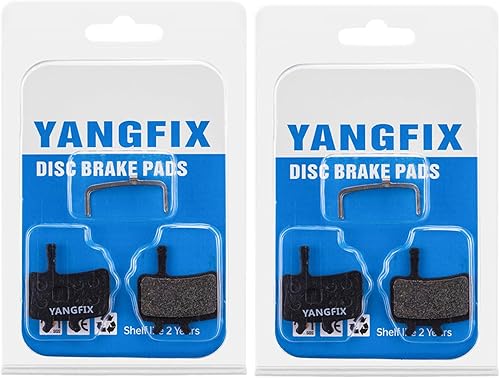 2 coppie Yangfix Pastiglie freno a disco semi-metallico per SRAM-AVID bb7 YF07-2 - Ysert