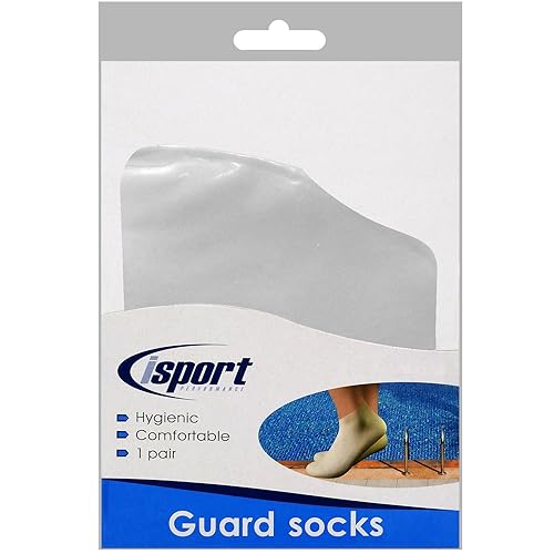 Adulti Bambini Piscina Piedi Piedi Verruca Impermeabile Guard Aqua Socks, 1 paio (Small) - Ysert