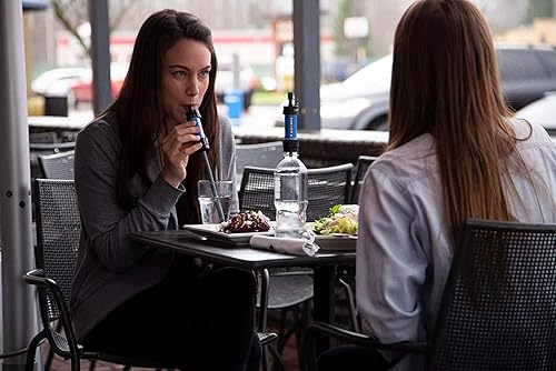 Filtro per acqua Sawyer Mini PointONE per uso esterno - Rimuove il 100% dei microplastici e il 99,99999%* di tutti i batteri - Compatto, leggero e filtra fino a 100.000 galloni (SP107) - Ysert