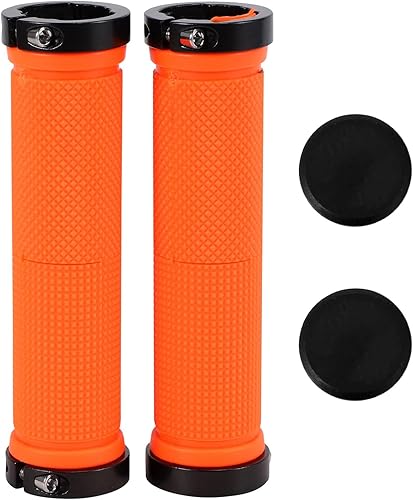 1 paio di manopole per manubrio bici BMX arancione - Ysert