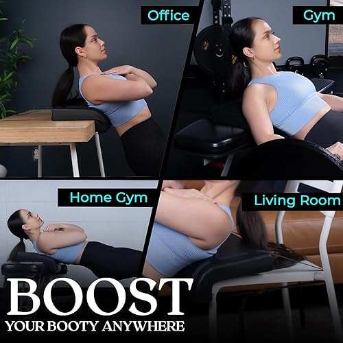 Hip Thrust Bench Pad per schiena spalle collo supporto attrezzature fitness Barbell Pad Pad schiuma per sollevamento pesi anca cuscino attrezzature fitness attrezzature palestra accessori imbottitura - Ysert