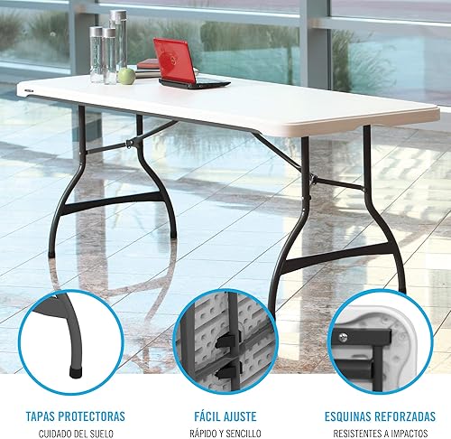 Lifetime 80272 Tavolo Pieghevole 183x76cm - Ysert