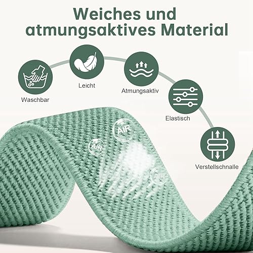 5 Pezzi Cinturino Compatibile con Fitbit Charge 6/5 per Donne e Uomini, Sportivo Ricambio in Nylon Regolabile Traspirante - Ysert