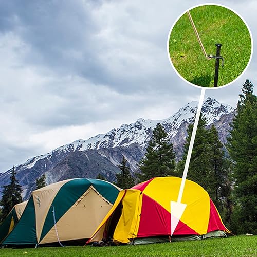 4 Pcs Trampolino Tools Molla Tirare T-Hook,Spring Puller Tool per Salto Trampolino Nero 4 Pezzi - Ysert