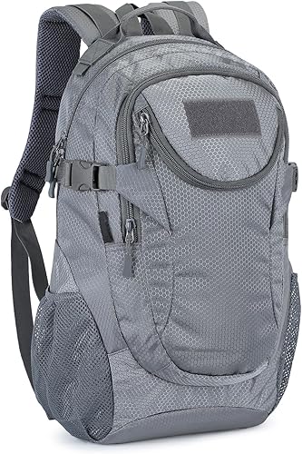 Zaino Tattico 25 Litri Militare Impermeabile, Leggero e Traspirante per Trekking, Campeggio, Caccia, Pesca e Viaggi - Ysert