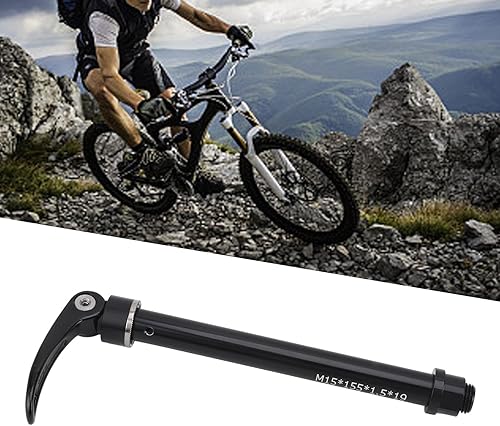 Leva per Perno Passante per Bici in Lega di Alluminio, Perno Passante Anteriore Leggero a Sgancio Rapido per Bici - Ysert