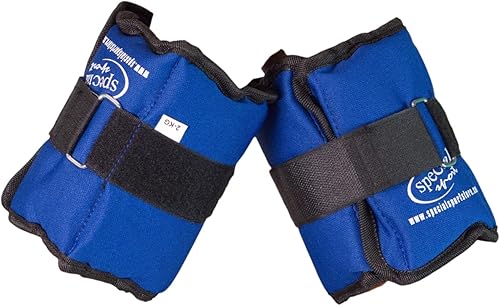 Coppia Cavigliere Polsiere Blu 2x1 Kg Ottima Qualità - Ysert