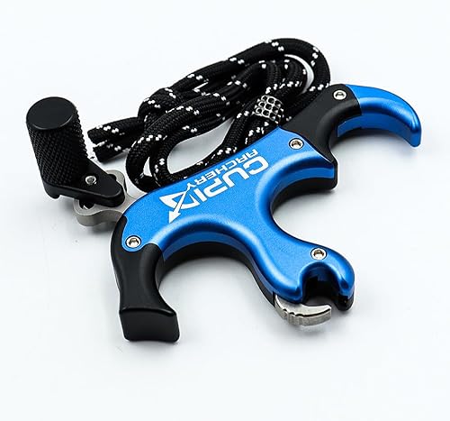 Sarini Ausili Rilascio Arco 4 Dita Pollice ruotabile 360° Lega Alluminio Arco puleggia composita - Ysert