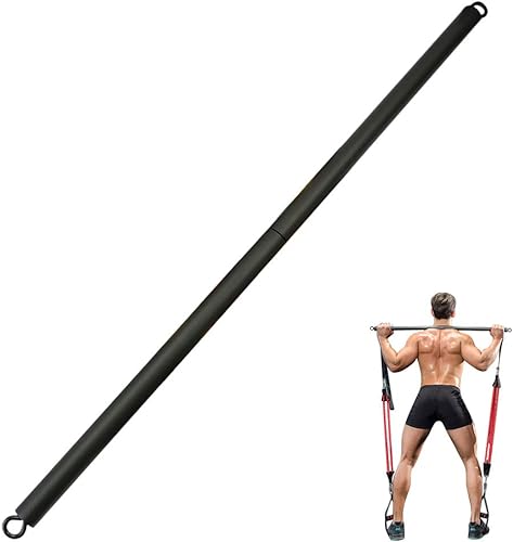 Barra per Pilates Barra di Elastici Fitness Barra di Resistenza Regolabile e Rimovibile Pilates Bar per Allenamenti Fitness Yoga Stretching Allenamento per Glutei Squat - Ysert