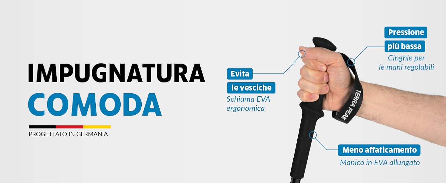 Bastoncini da trekking