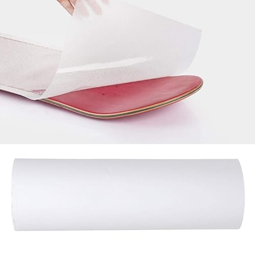 Nastro Antiscivolo Trasparente per Skateboard, Nastro Adesivo Impermeabile per Scooter, Accessorio per Carta vetrata oleosa per Skateboard Trasparente per Skateboard Longboard - Ysert