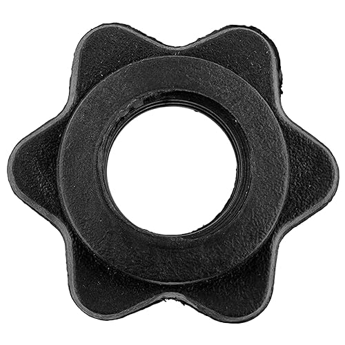 4 pz bilanciere Spinlock collare bilanciere esagonale dado di blocco collare vite per sollevamento pesi manubri - Ysert