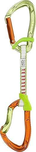 Climbing Technology Nimble Fixbar Set DY, Rinvio Unisex – Adulto, Verde/Arancione, 12 cm - Ysert
