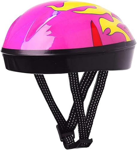 7pcs/Set Set Casco Regolabile per Bambini, Ragazzi Ragazze Casco Ginocchiere Gomitiere Protezioni Polso Set di Protezioni per Pattini a Rotelle Skateboard Bici, Rosa, Rosso, Blu(Rosso) - Ysert