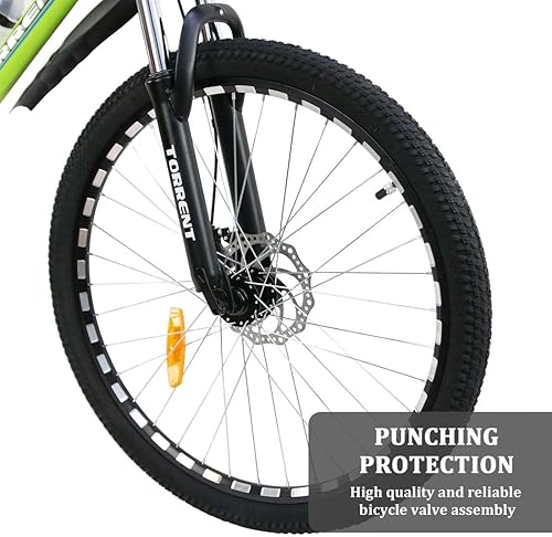 20 Pezzi Valvole per Pneumatici per Bicicletta 5 valvole per Tubi per Bicicletta 5 Cappucci di Ricambio 5 Dadi ad Alette + 5 connettori Inserti rapidi con rondelle - Ysert