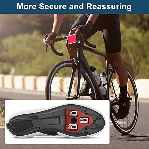 2 piastre per scarpe a pedale per bicicletta, compatibili con i pedali Look Delta, piastra per scarpe con viti, rondelle, funzione di posizionamento memory, compatibile per interni Cycle Mountain Bike - Ysert