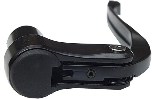 2X Leve del Freno a Bicicletta, Accessorio TT 'estremità a Barra, Barra a Alluminio Nera per Il Triathlon Bici - Ysert