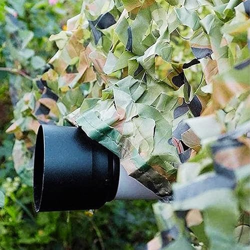 Rete Mimetica Militare Telo Ombreggiante 4x3 3x3 4x5 3x4 6x4 3x5m for Caccia, Protezione Solare, Coperture Auto, Campeggio Schermo della Privacy - Ysert