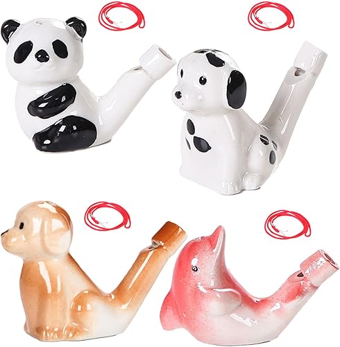 Fischio di Uccello,10PCS Fischio di Animale in Legno Fischietto per Uccelli in Legno Fischietti per Bambini per Bambini Ragazzi e Ragazze (Colore Casuale) - Ysert