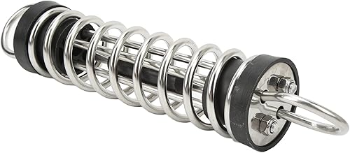 Molla per Ormeggio per Barche, Paracolpi in Acciaio Inox Molla per Ormeggio Yacht per Barca (9mm) - Ysert