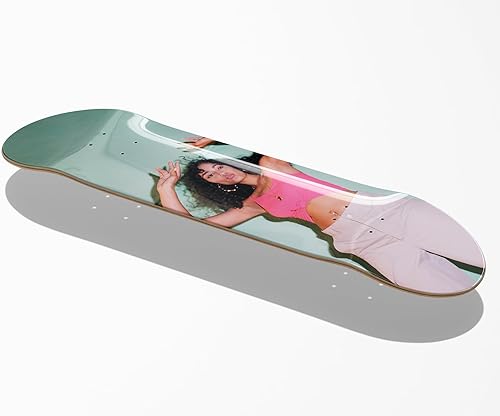 Skateboard Personalizzabile 78,5x20 cm 8 pollici - Adesivi per Bambino e Adulto - Regalo Originale - Ysert