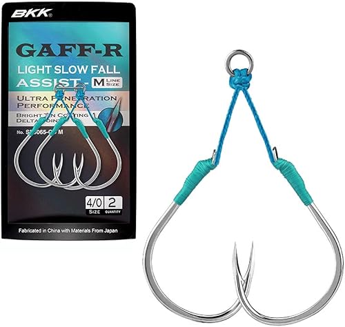 BKK Saltwater Slow Jigging Twin Assist Ganci SF GAFF-R M - Ysert