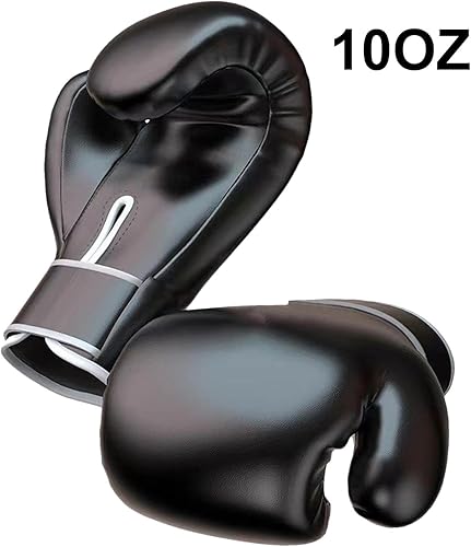 Guanti da boxe per adulti - Guanti da allenamento per boxe, Guanti da boxe Uomo Donna 10 once | Guanti da boxe leggeri a dita intere, guantoni da boxe per la maggior parte delle persone - Ysert