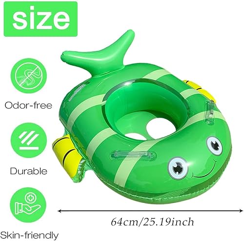 2 Pezzi Anello di Nuoto per Bambini Salvagente,Tigre Piscina Salvagente,Giraffa Circolo di Nuotare,Gonfiatore Swimming Float con Sedile per Bambino Giocattolo Ragazzi e Ragazze per 6 mesi a 4 anni - Ysert