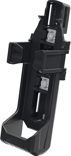 ABUS lucchetto pieghevole bordo granit™ xplus 6500ka/90 black sh - lucchetto per bici flessibile e sicuro con allarme e protezione extra sulle articolazioni - con porta lucchetto - lunghezza 90 cm - Ysert