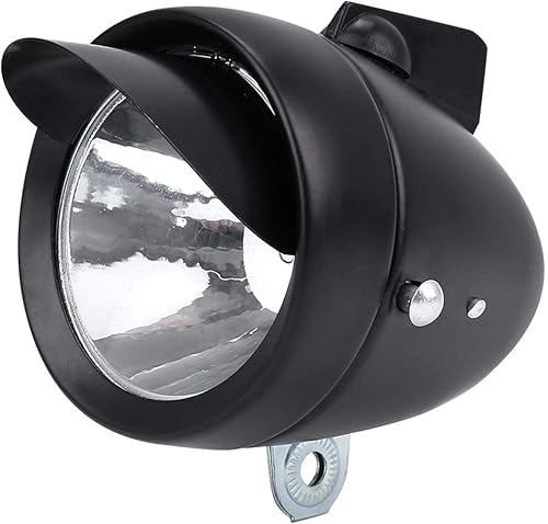 Faro anteriore per bicicletta LED Faro anteriore per bicicletta super leggero Faro anteriore per bici vintage con visiera - Ysert