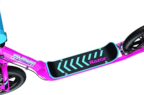 Razor Flashback Kick Scooter - Ruote Mag da 12' con pneumatici ad aria, doppi freni azionati a mano, monopattino stile BMX per bambini e ragazzi - Ysert