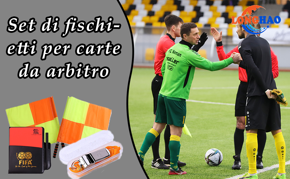 Set da cartellini per arbitro kit per calcio Arbitro d'avvertimento Cartellini Rossi e Gialli
