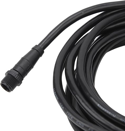 Aqxreight Cavi NMEA 2000, Cavi NMEA 2000 da 4,5 M Prestazioni Stabili IP67 Resistente All'acqua Resistente All'usura Sostituzione Ad Alta tenacità per Interfaccia Motore - Ysert