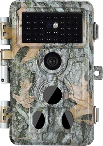 Telecamera da Caccia 32MP 1296P Video con IR 36pcs LEDs Distanza di Visione Notturna 90 piedi, 120° Grandangolo Impermeabile IP65 per la Caccia - Ysert