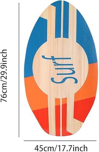 Skimboard da Spiaggia per Bambini, Tavola da Surf per Giochi Acquatici da 30 Pollici, Tavola Universale, Tavola da Sabbia Portatile, Tavola da Surf - Ysert
