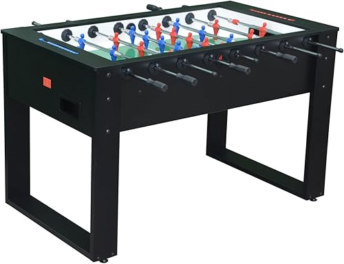 Calcio Balilla Professionale Socrate - Design Italiano Premium | Esperienza di Gioco Autentica - Gambe in Legno Massello - Aste Uscenti o Telescopiche, Piano Vetro Temperato - NG Biliardi - Ysert