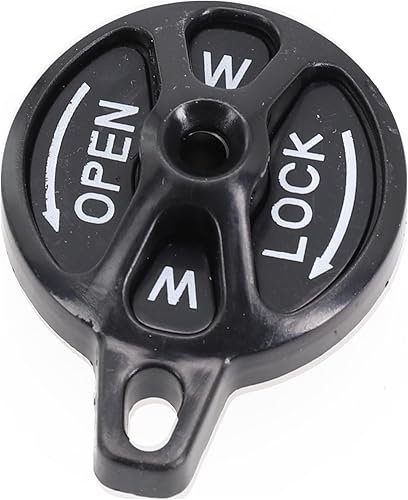 Essential Bicycle Component - Meccanismo di bloccaggio forcella e tappo per serie XCR/XCM (rosso) - Ysert