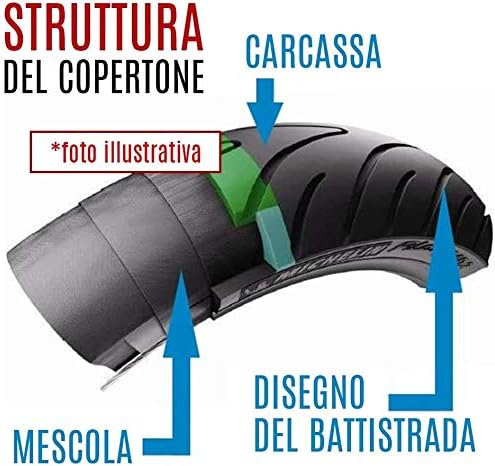 2 COPERTONI MTB DEESTONE 26 X 1.90 + CAMERE d'Aria Pneumatici Neri Bici Bicicletta Mountain Bike 47-559 - Ysert
